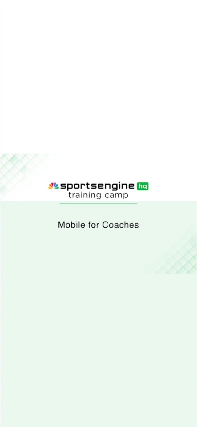 mobile for coaches