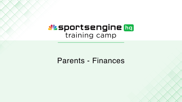 Parents - Finances